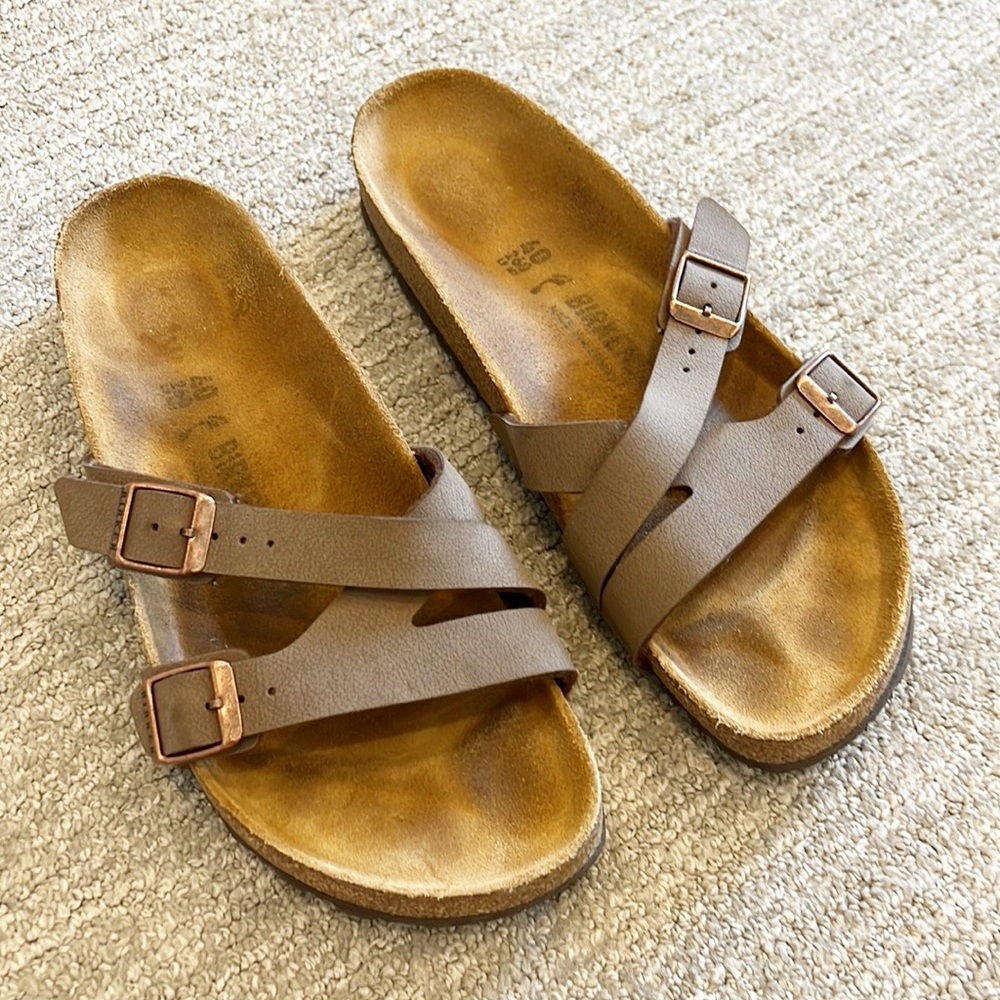 Birkenstock Yao Birko-Flor Birkibuc Mocha - Picture 5 of 11
